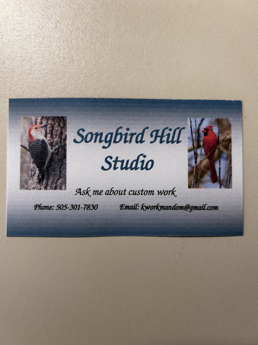 Handmade Songbird Hill Studio piece